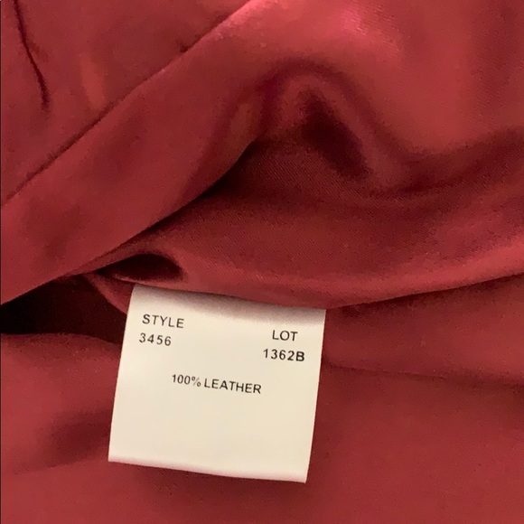 Margaret Godfrey 100% Leather Jacket - Picture 5 of 5